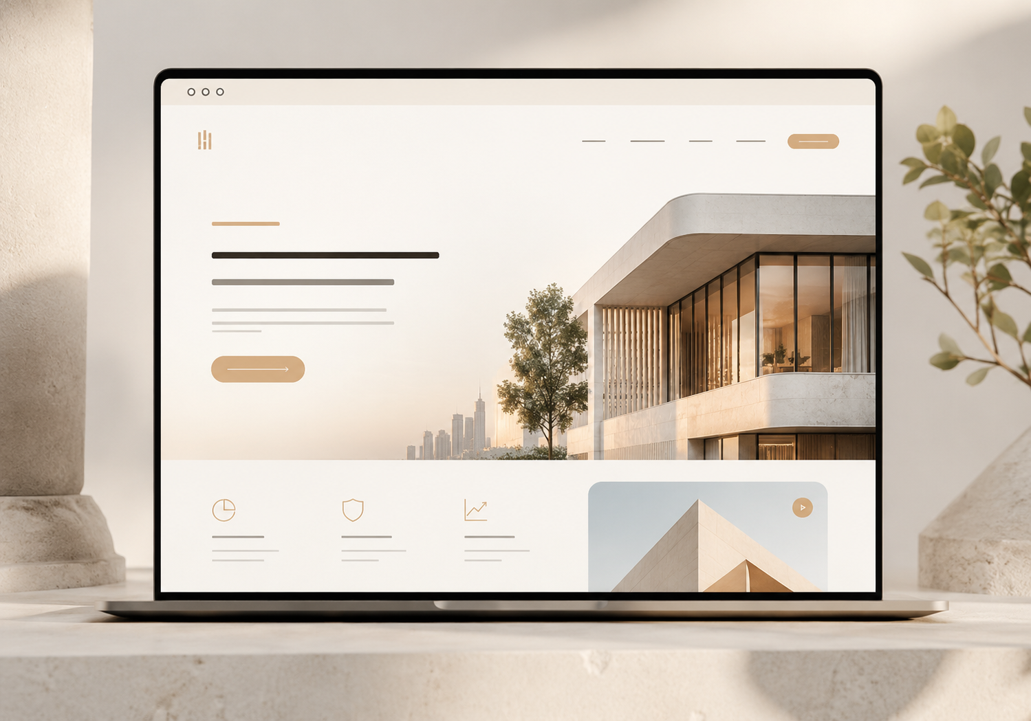 Conversion Landing Page concept direction.